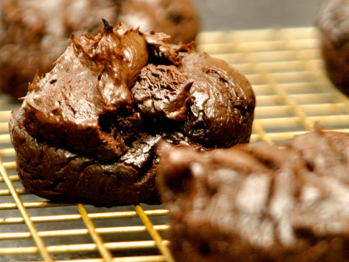 Avocado Brownie Muffins