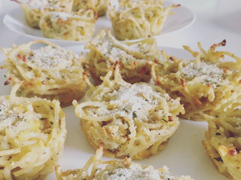 Spaghetti Muffins