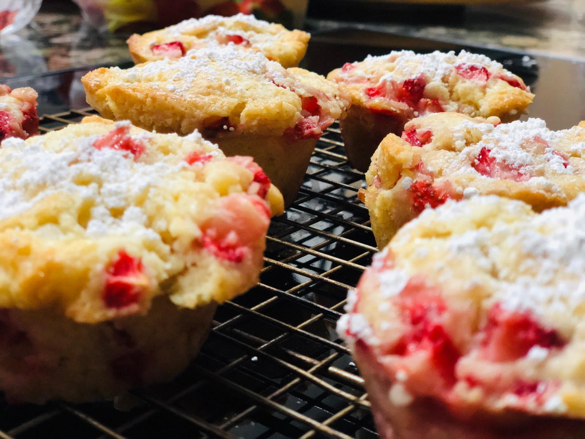 Strawberry Shortcake Muffins